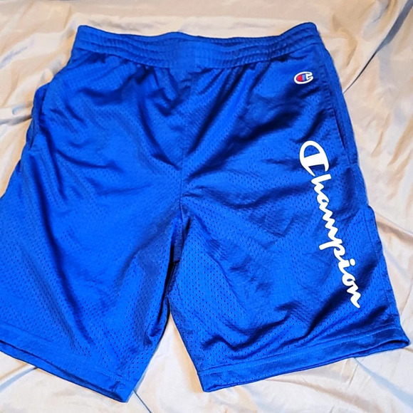 Champion Other - A36-CHAMPION: BOYS SIZE LARGE BLUE SHORTS